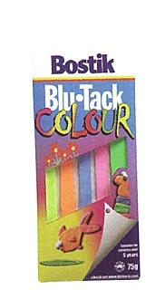 BOSTIK BLUTACK COLOUR - 75GM